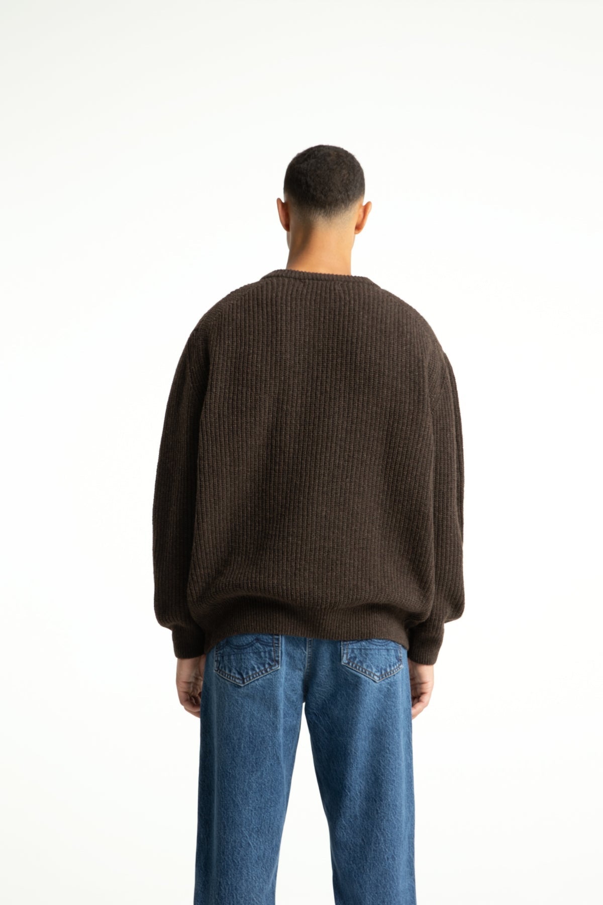 Kings Of Indigo Hector Chocolate Brown Jumper