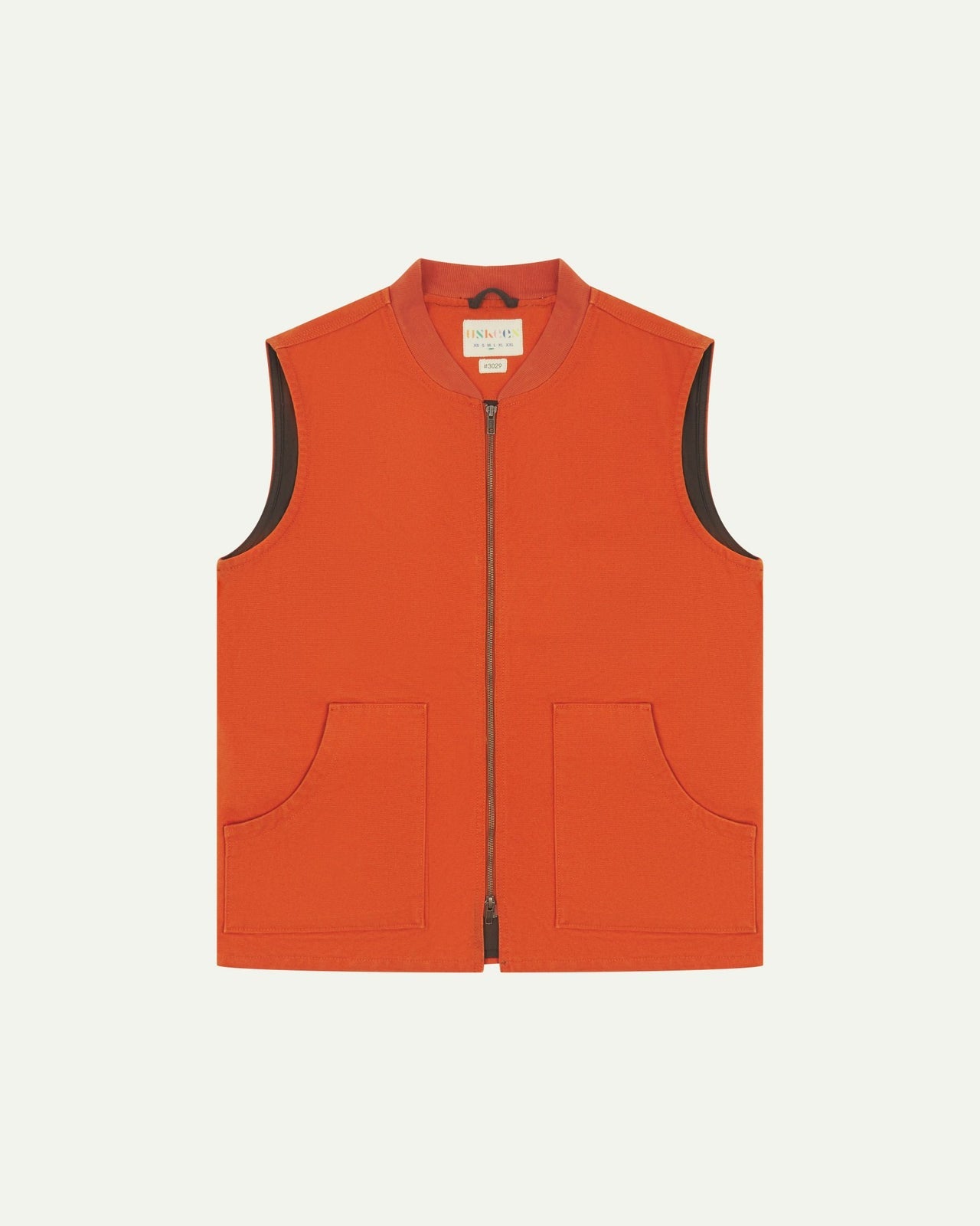 Uskees #3029 Gold Canvas Vest