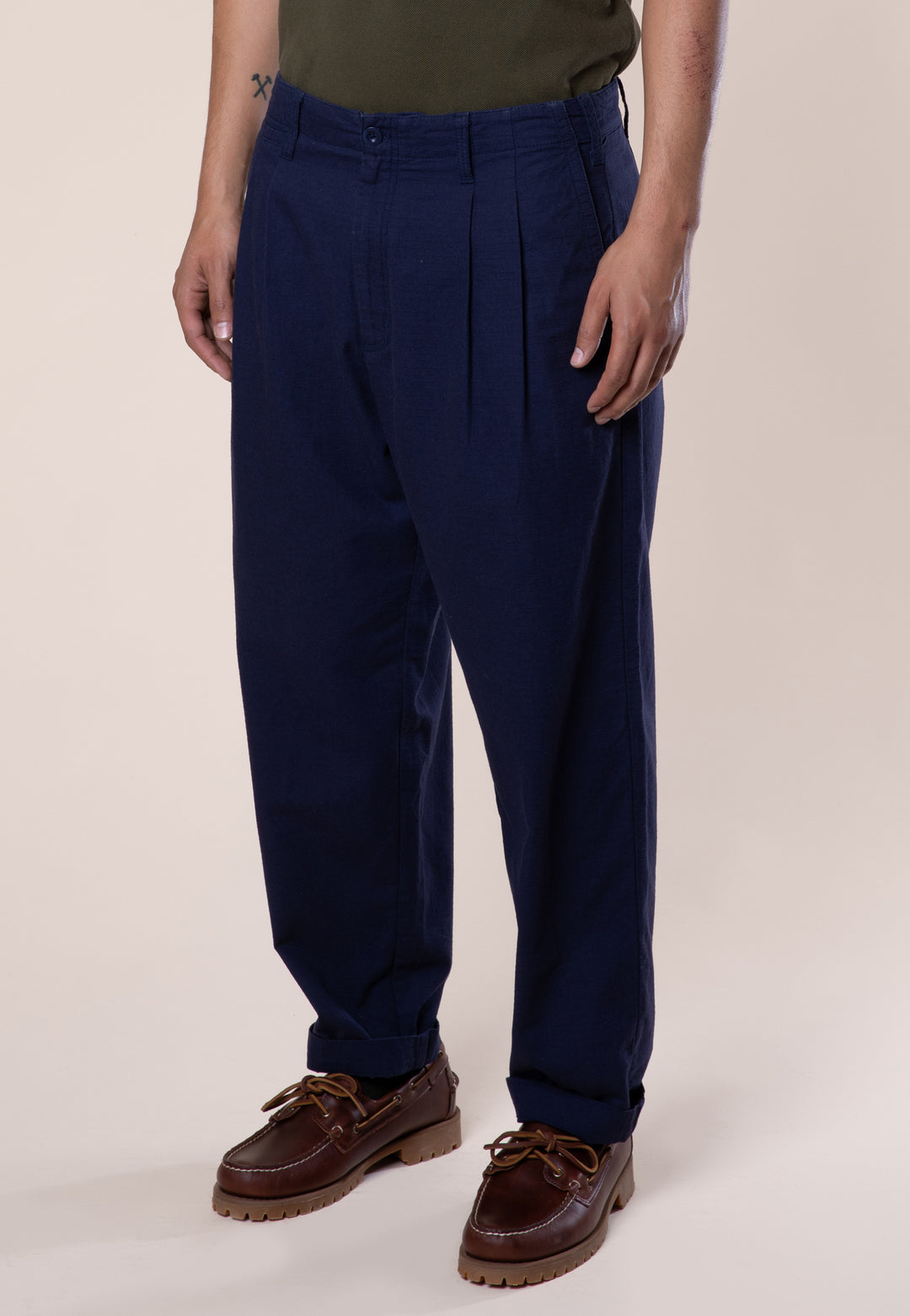 Tenter Men’s Luxmore Ink Tapered Trousers