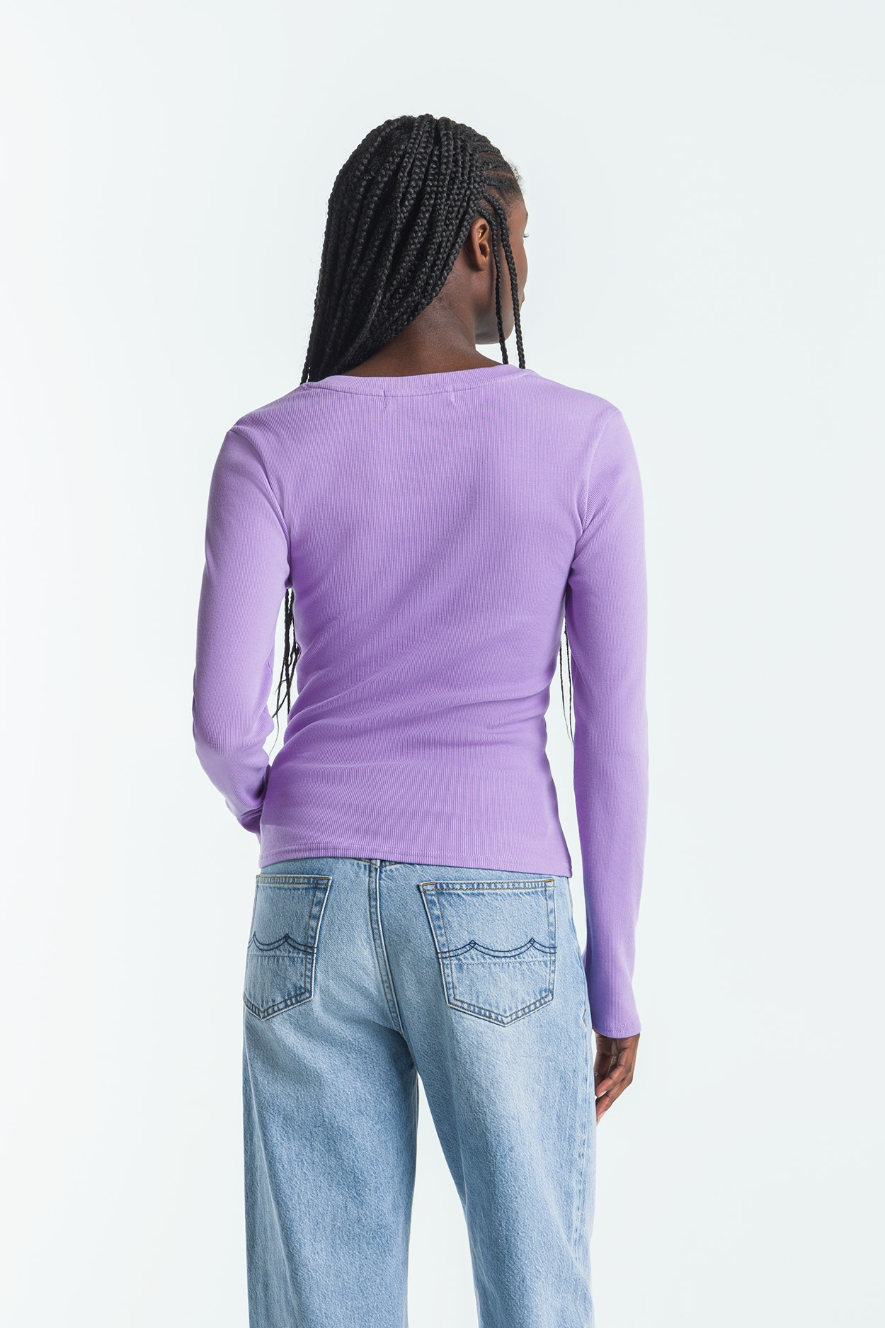 Kings Of Indigo Daigo Violet Tulip Top