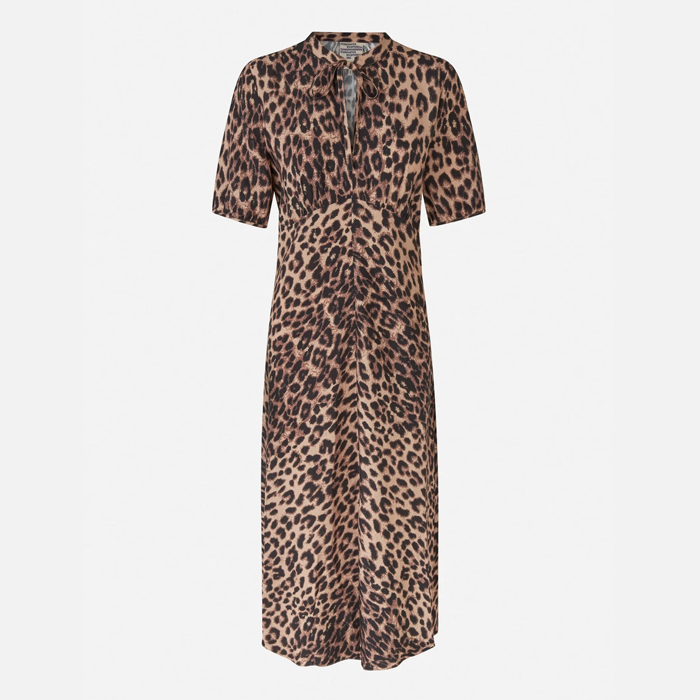 Baum Und Anneliek Brown Baum Leopard Dress