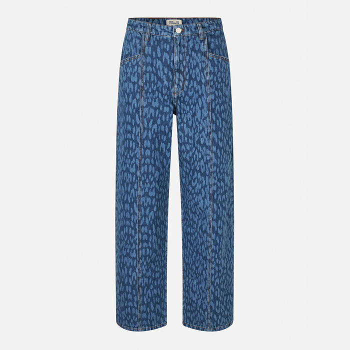 Baum Und Pferdgarten Nara Leopard Vintage Blue Jeans