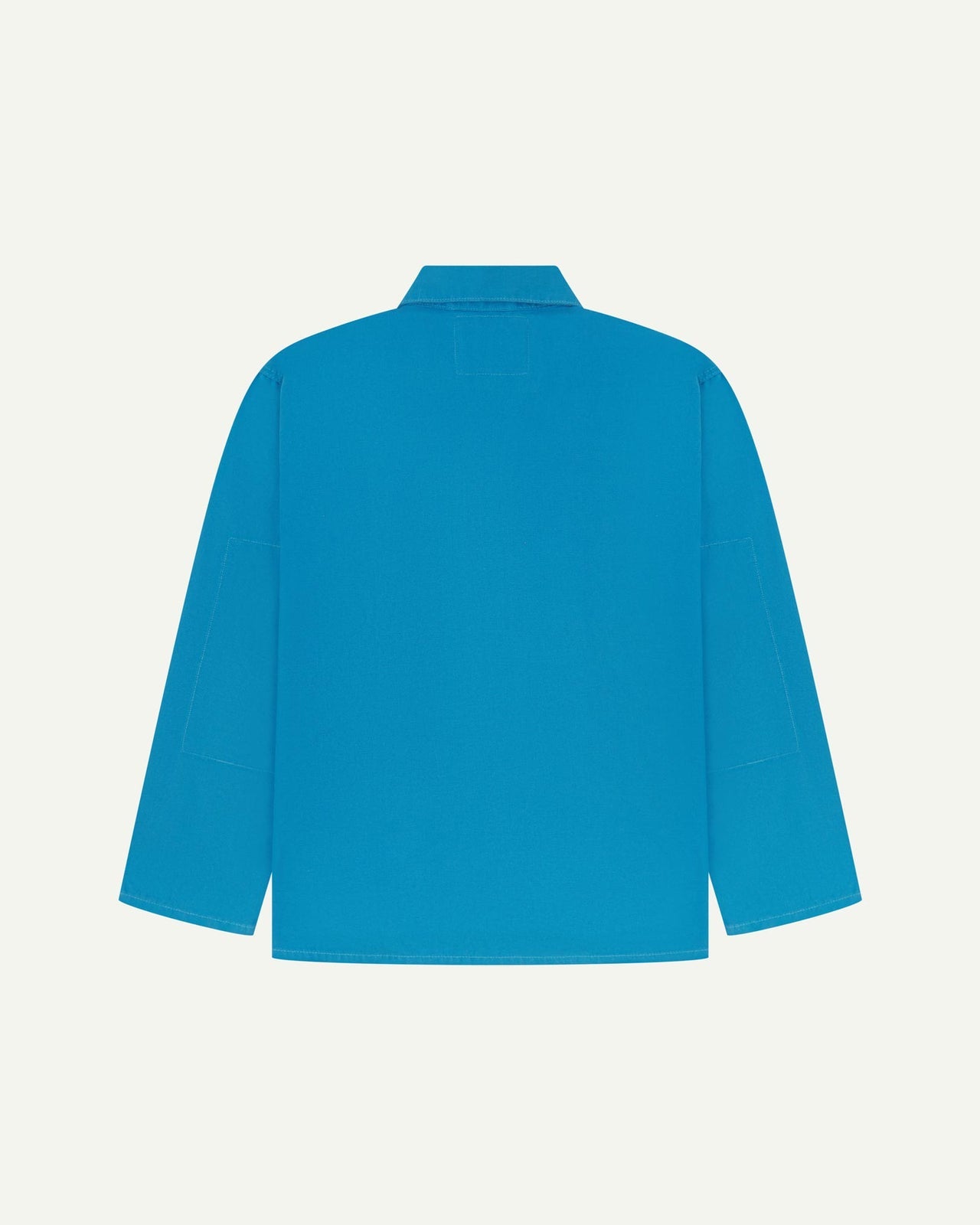 Uskees #3001 Bright Blue Buttoned Overshirt