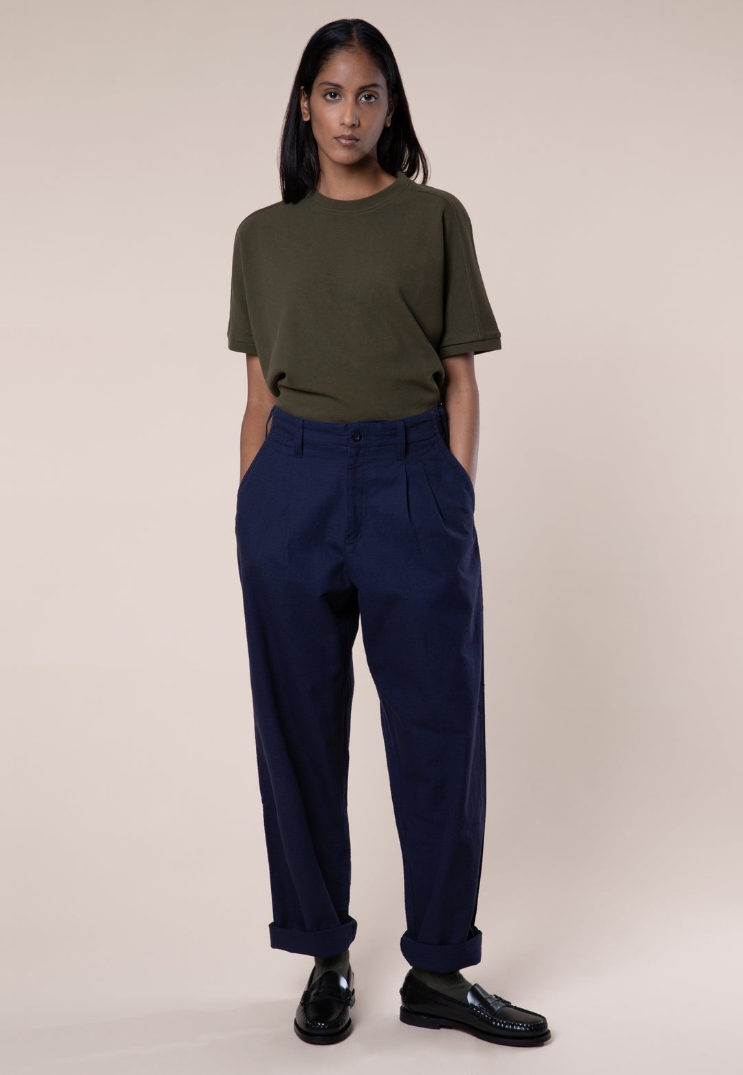 Tenter Women’s Luxmore Ink Tapered Trousers