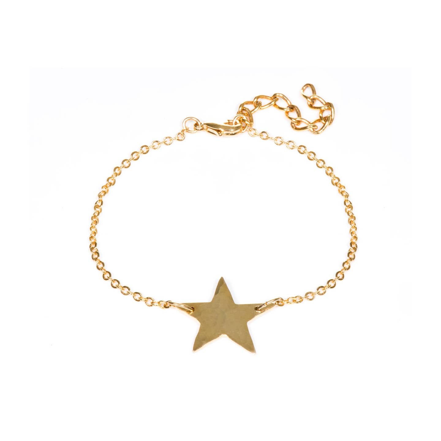 Just Trade Gold Plated Star Bracelet