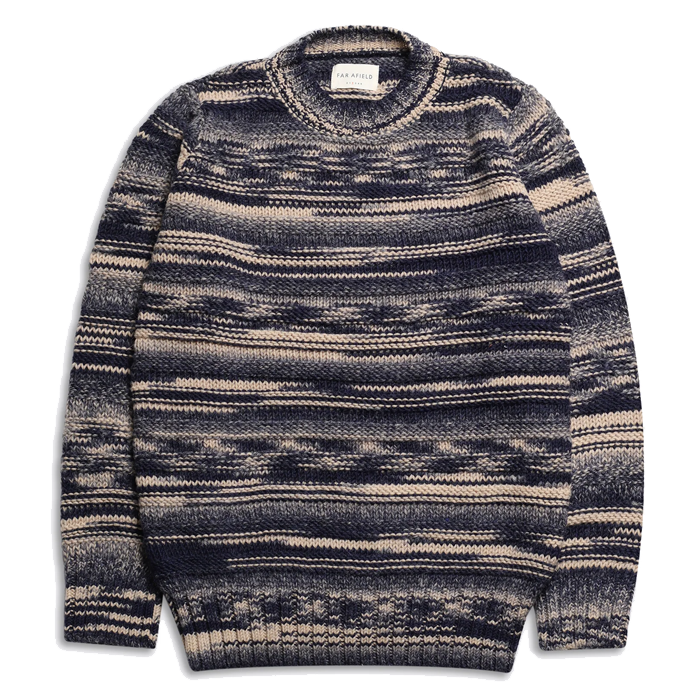 Far Afield Hosono Raised Stripe knit Jumper