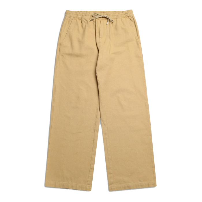 Far Afield House Sand Panama Twill Trousers