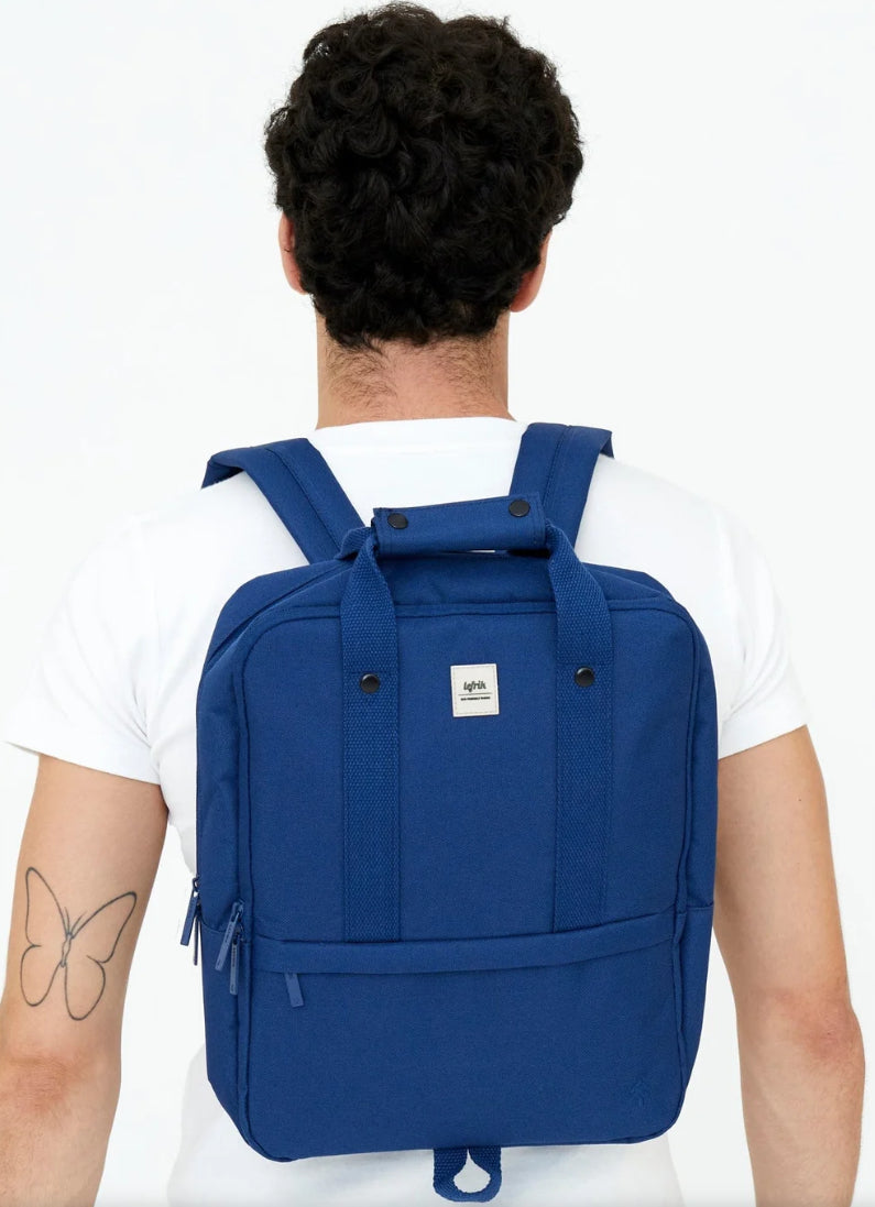 Lefrik Daily 13” Smart Dark Klein Blue Backpack