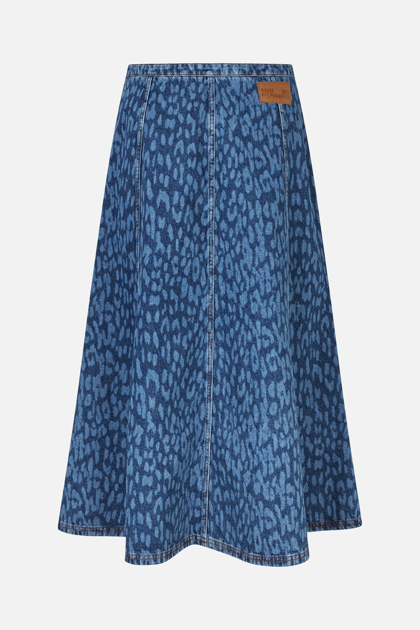 Baum Und Pferdgarten Saar Leopard Vintage Blue Skirt