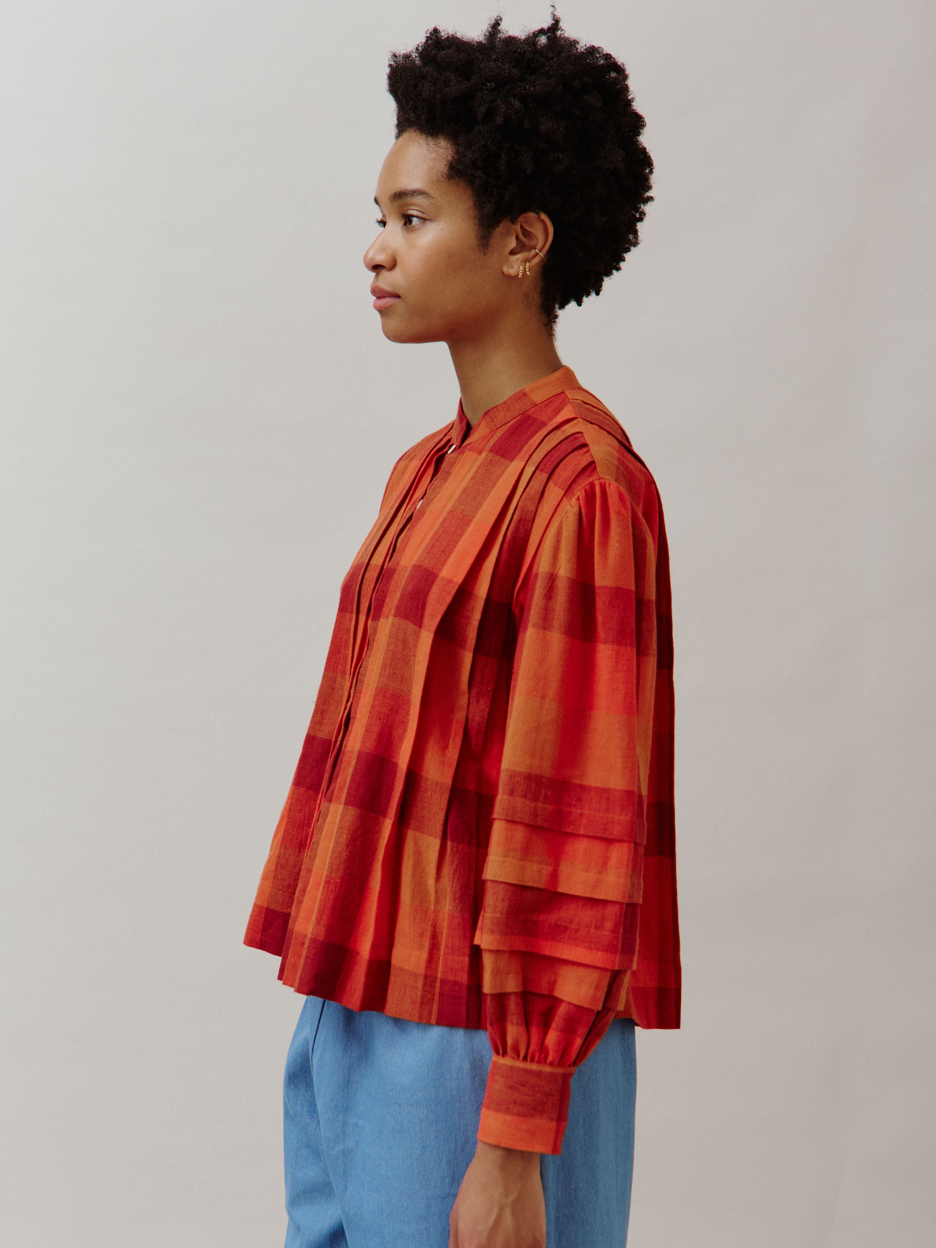 Sideline Wilf Red Check Shirt