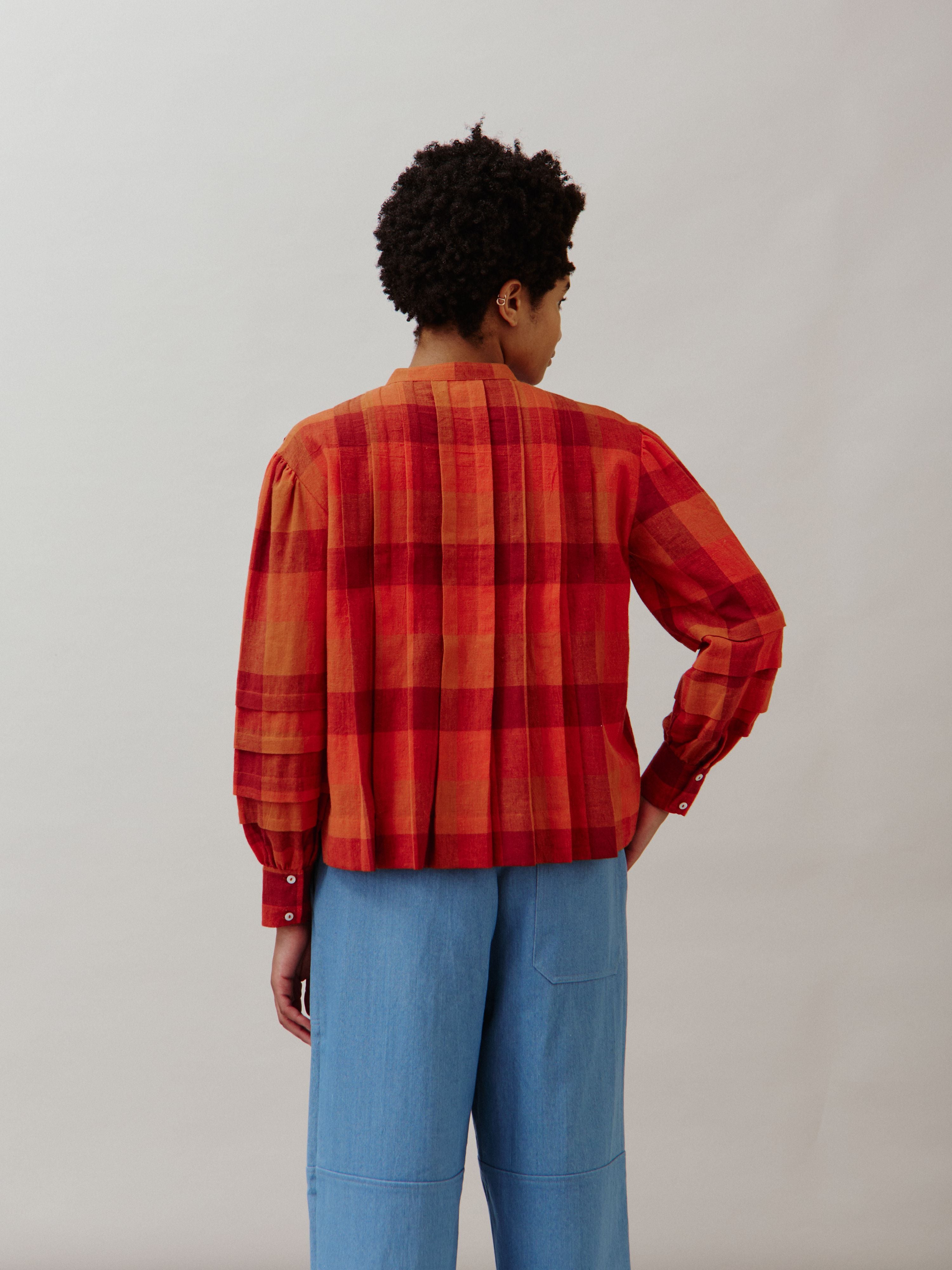 Sideline Wilf Red Check Shirt