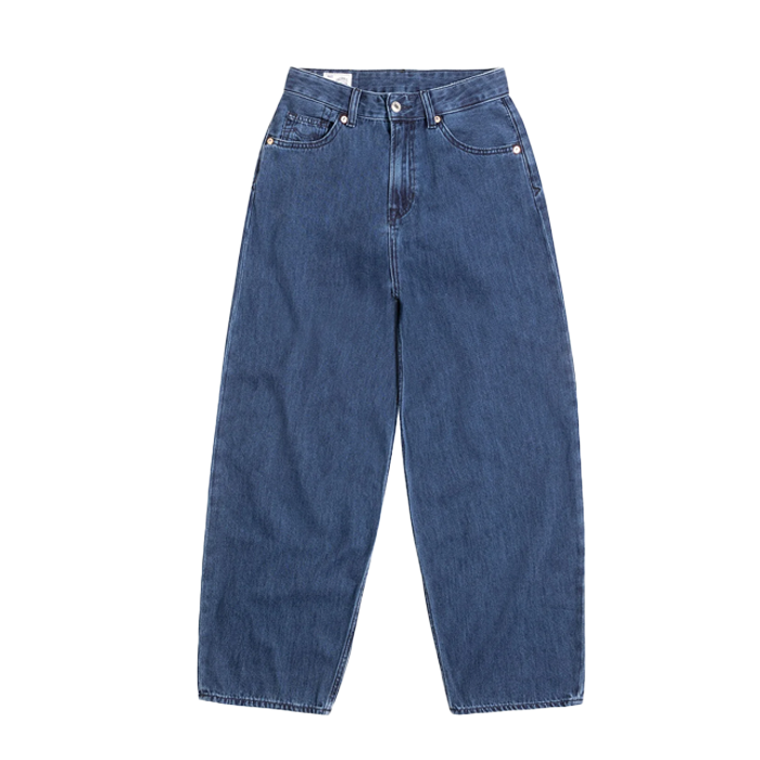 Kings Of Indigo Leila Cropped Alex Dark Worn Jeans