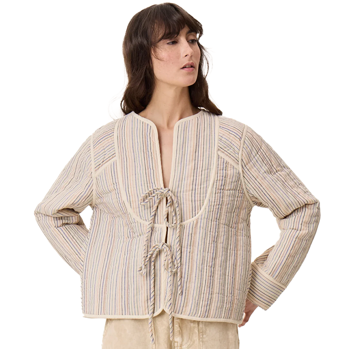 Leon & Harper Vasila Multi Multico Stripe Jacket