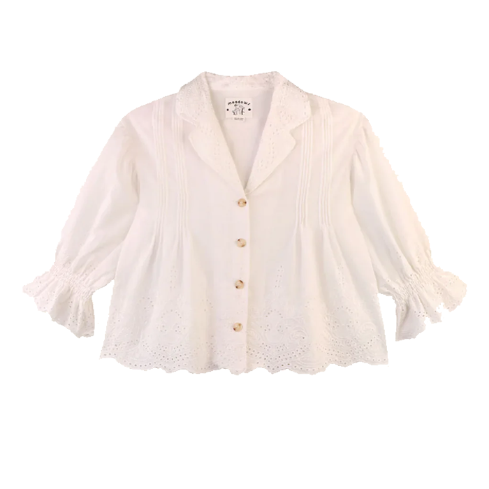 Meadows Althea Off White Blouse