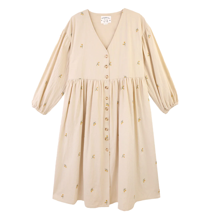 Meadows Magnolia Buttercup Embroidered Dress