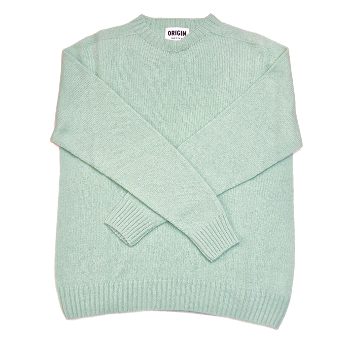 Origin Knitwear Matcha Seamless Crew Jumper