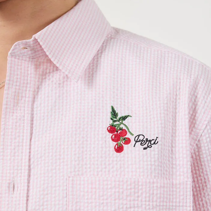 Percival Sardinia Pearce Pink Stripe Shirt