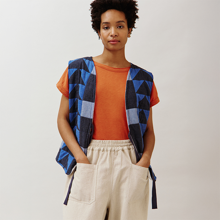 Sideline Sib Indigo Mix Vest