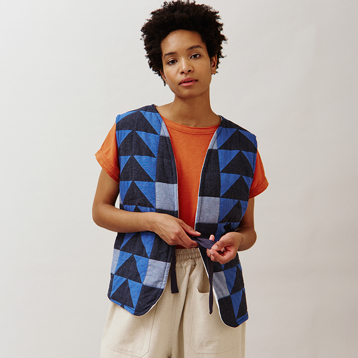 Sideline Sib Indigo Mix Vest