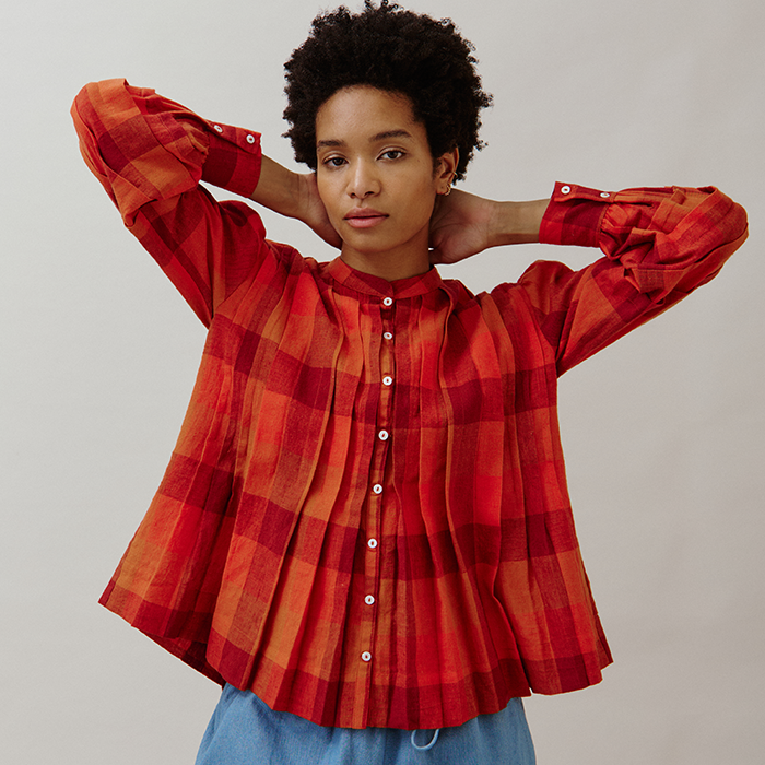 Sideline Wilf Red Check Shirt