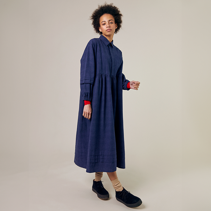 Sideline Wren Indigo Dress