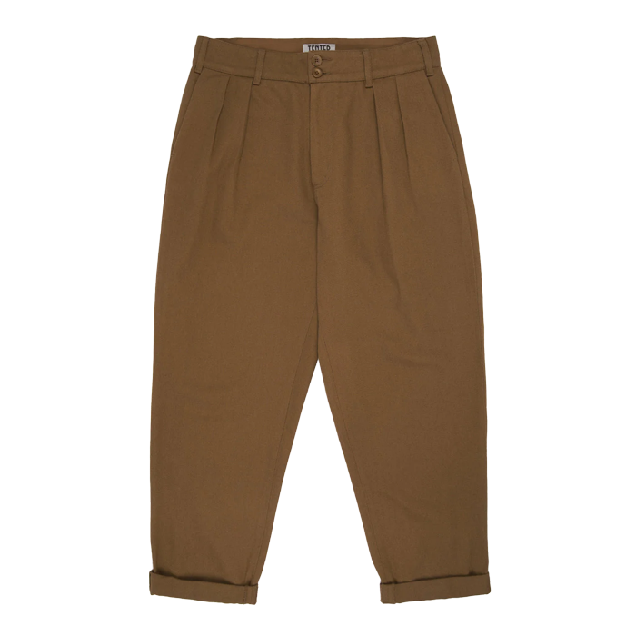 Tenter Men’s Westow Caramel Cinch Back Trousers